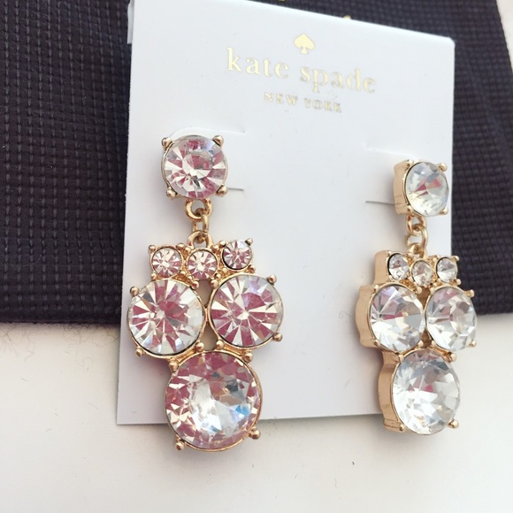Kate Spade ♠️ Diamond Drop Earrings - Picture 4 of 7